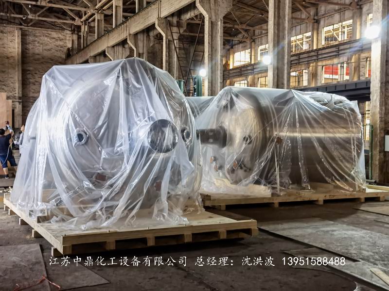 中鼎承接泰國5臺(tái)不銹鋼反應(yīng)釜項(xiàng)目